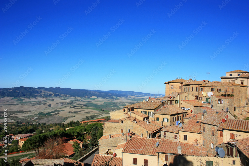 View of Volterra, Italy