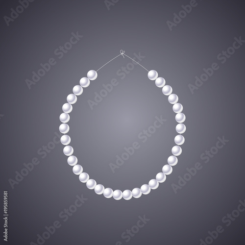 Pearls Necklace clipart