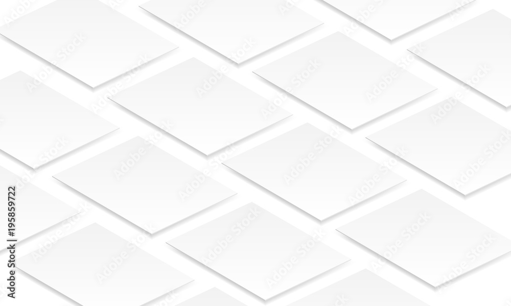 Obraz premium Blank isometric app screens mockup. Showcase your apps and UI projects. Vector illustration