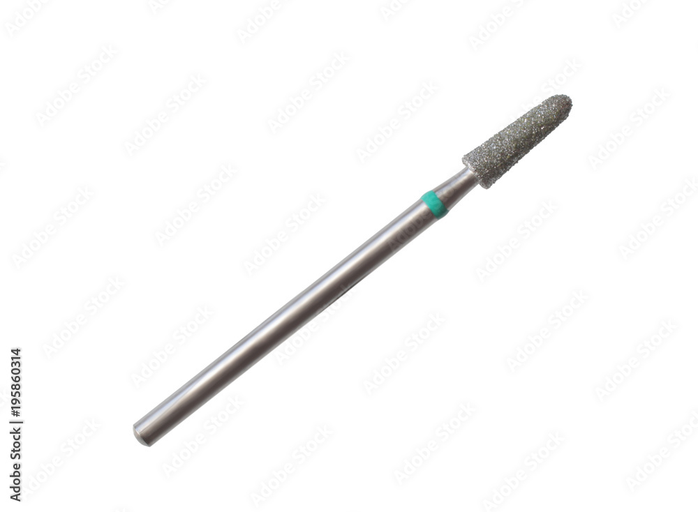 metal cutter for manicure and pedicure on a white background metal cutter for manicure and pedicure on a white background