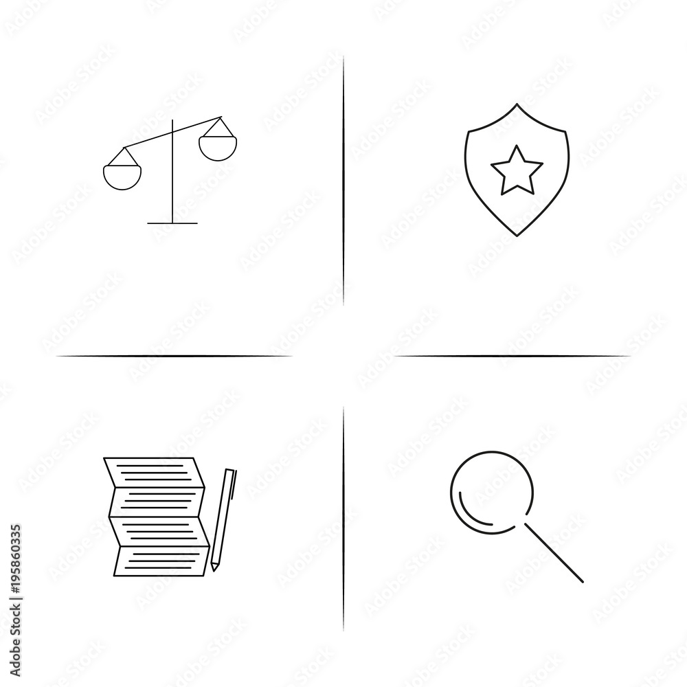 Business simple linear icon set.Simple outline icons Business simple linear icon set.Simple outline icons