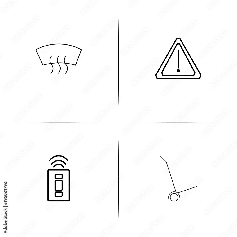 Cars And Transportation simple linear icon set.Simple outline icons Cars And Transportation simple linear icon set.Simple outline icons