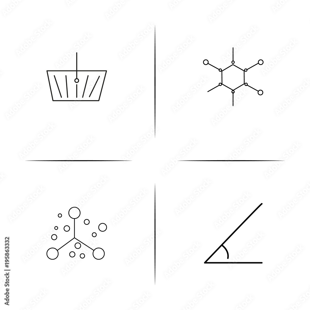 Education And Science simple linear icon set.Simple outline icons Education And Science simple linear icon set.Simple outline icons