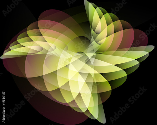 Abstract background composed of simple elements 