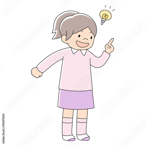 幼児5歳女の子_ヒラメキ