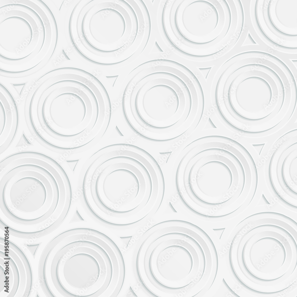 Abstract background with round elements executed in light shades