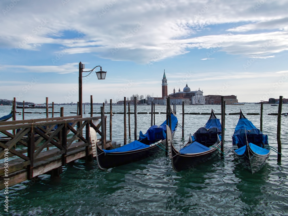 Boats in Venice, Italy