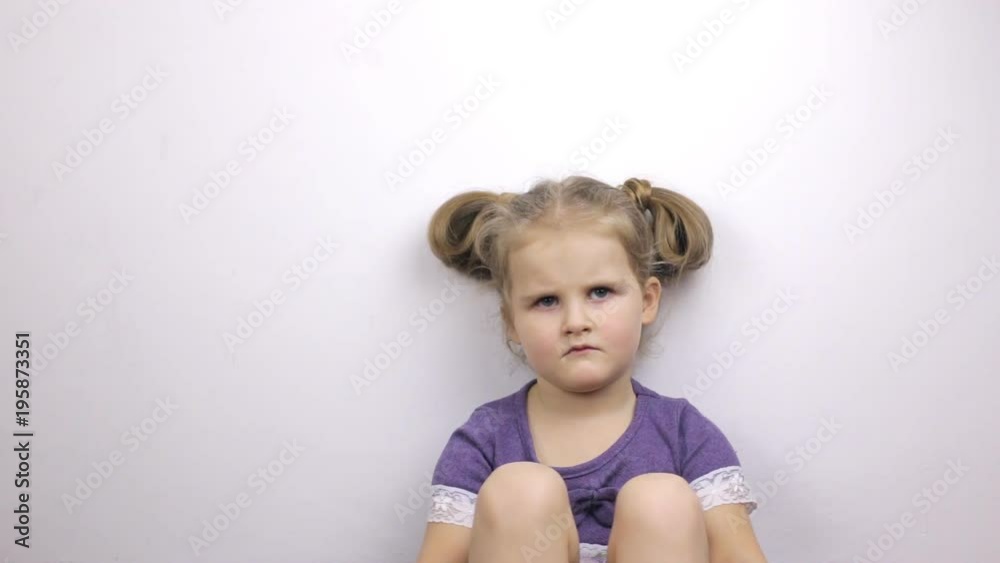 Unhappy and sad young girl Unhappy and sad young girl
