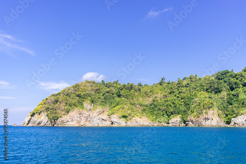 Tropical white sand beach