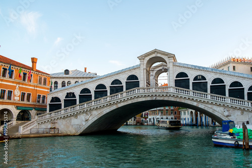 The Grand Canal and Rialto bridge, Venice © Kavita