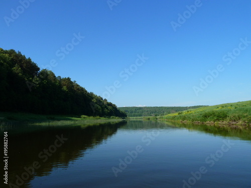 Nature of Russia  the river Ugra
