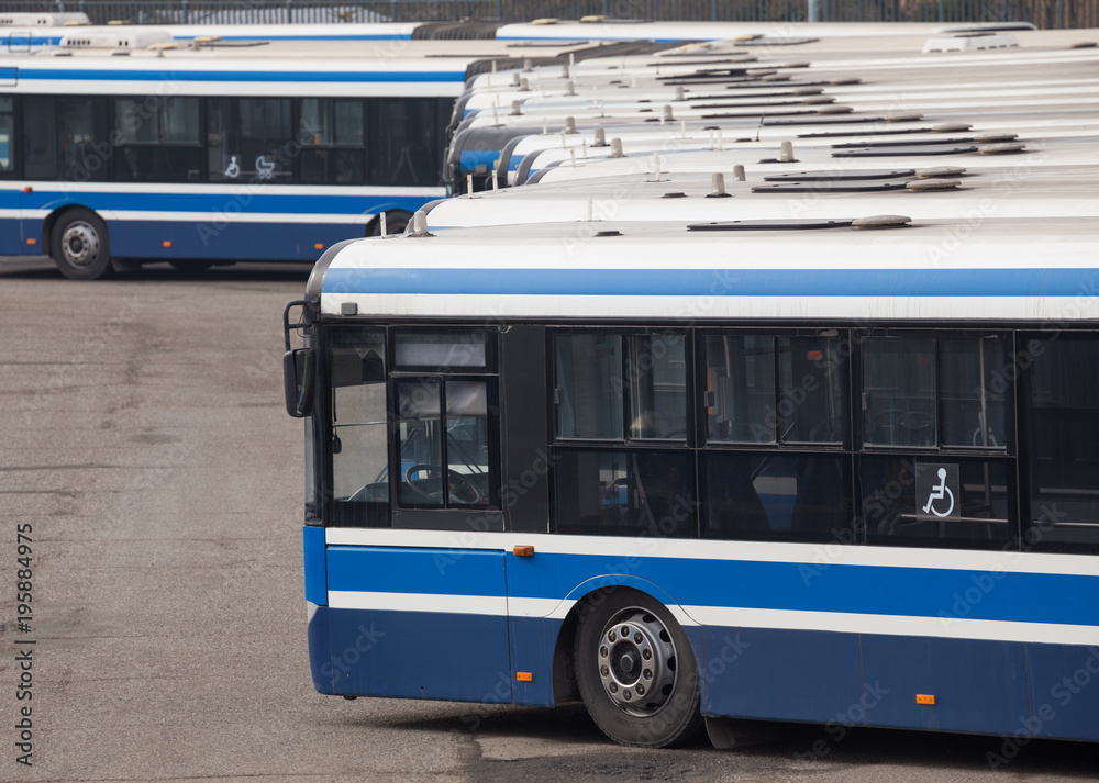 city ​​buses in Krakow