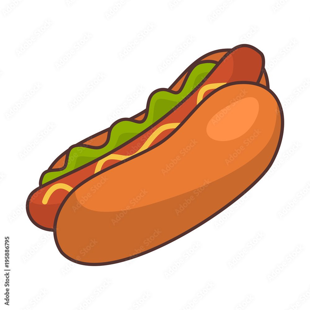 fast food flat icon fast food flat icon