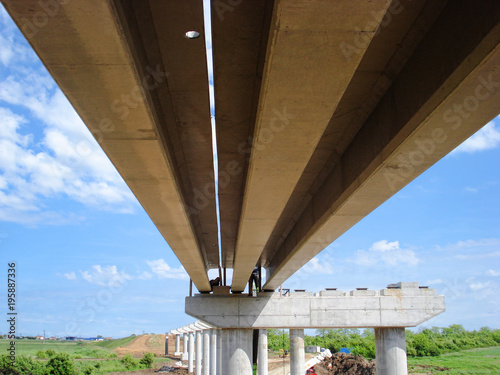 Bridge under construction