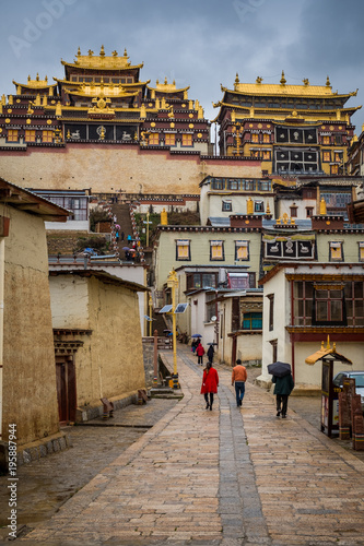 Ganden Sumtseling Monastery, Zhongdian, Shangri-La County, Yunnan Province, China, Asia, Asian, East Asia, Far East photo