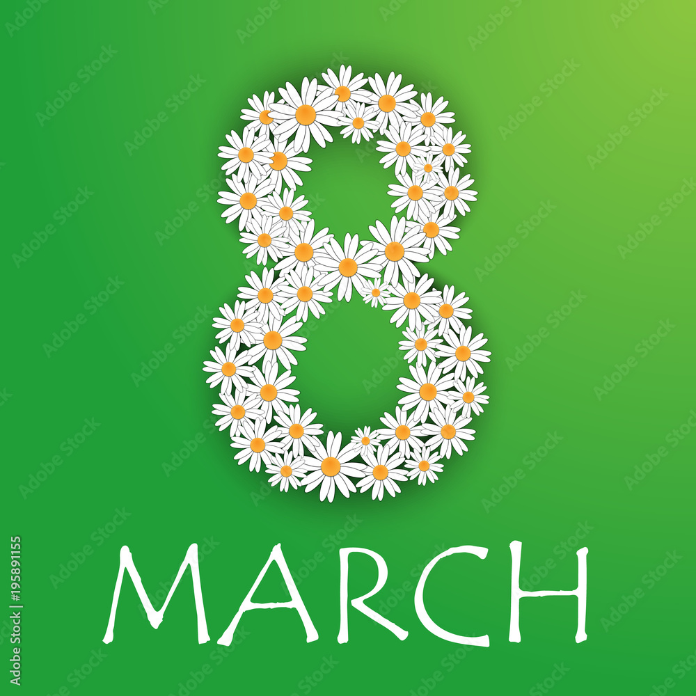 8 march, International Women s Day Card, Banner, Poster, Greeting