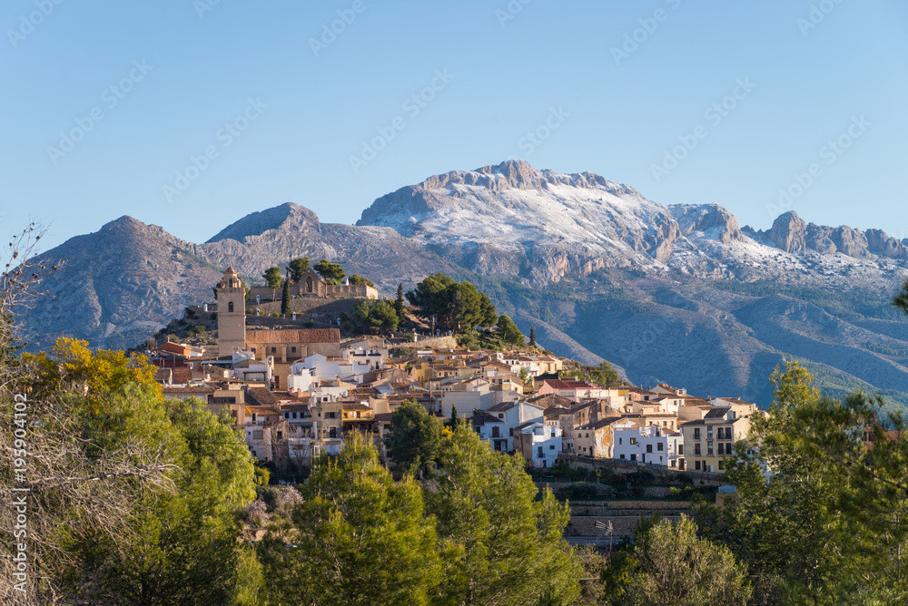 Obraz premium Winter on Costa Blanca