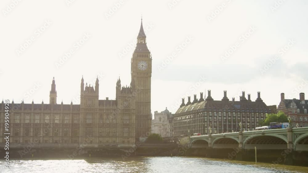 The Palace of Westminster and the Big Ben The Palace of Westminster and the Big Ben