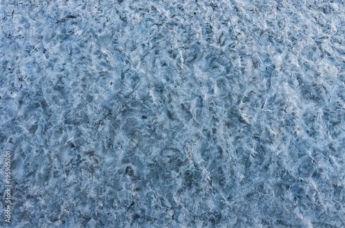 Frozen lake - ice texture