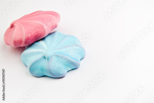 blue pink meringue studio quality 