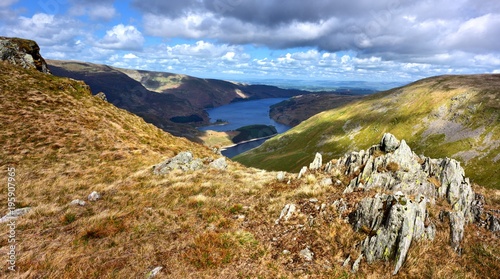 Haweswater in the Mardale valley photo