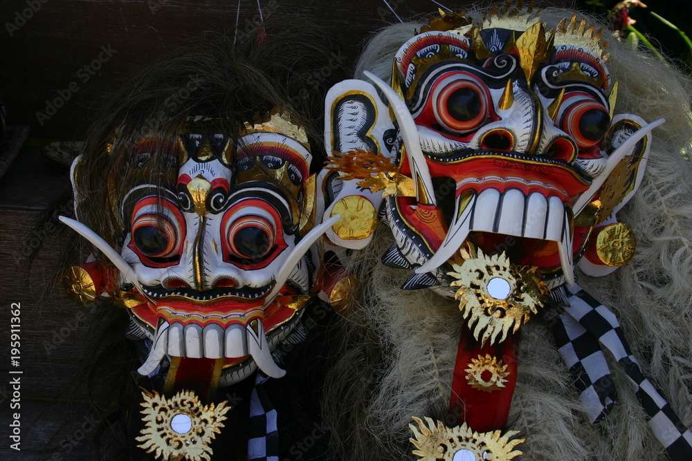 spiritual mask bali indonesia