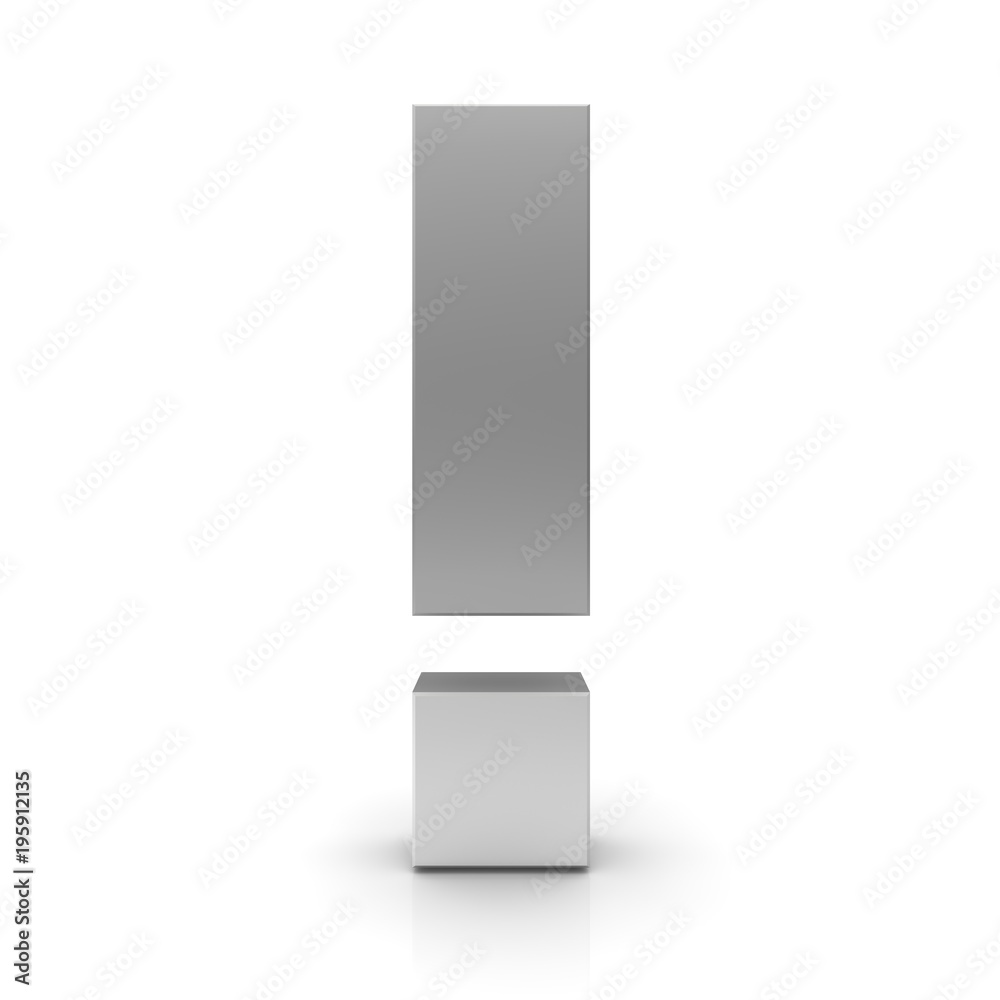 exclamation mark 3d silver exclamation point high resolution exclamation mark 3d silver exclamation point high resolution