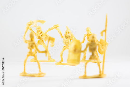 Skeleton Soldier Figurine - Battle
