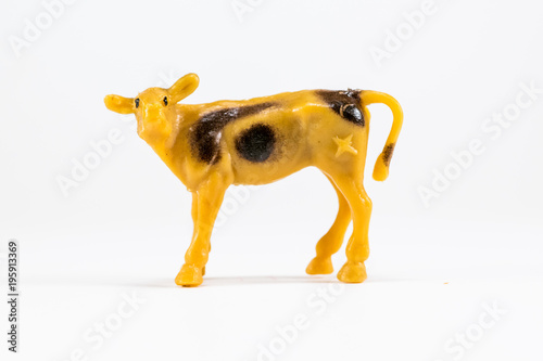 Toy Plastic Calf - Farm Animal Figurines