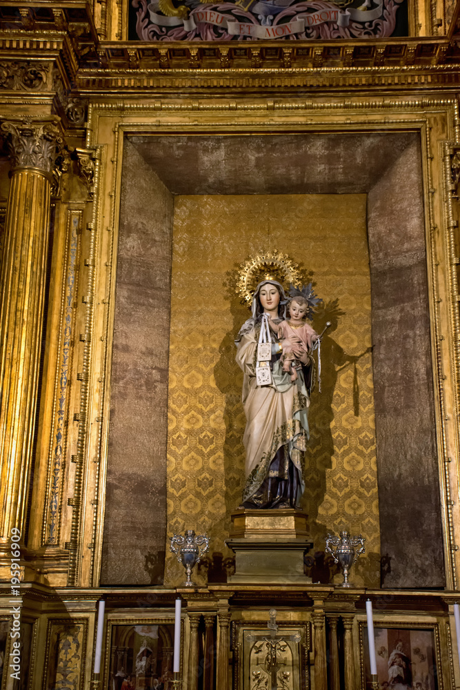 Foto de Virgen del carmen do Stock | Adobe Stock