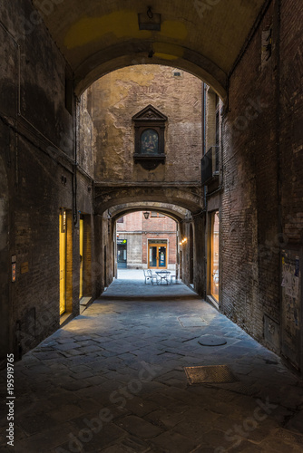 Siena (Italy) - The wonderful historic center of the famous city in Tuscany region, central italy, declared by UNESCO a World Heritage Site. © ValerioMei
