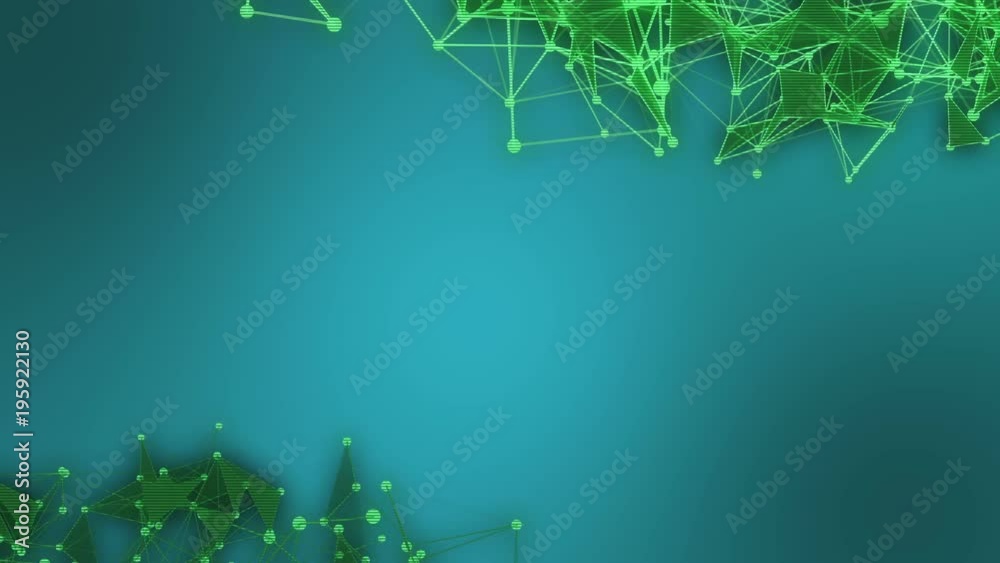 Video „cloud of struts in the upper and lower parts of the screen