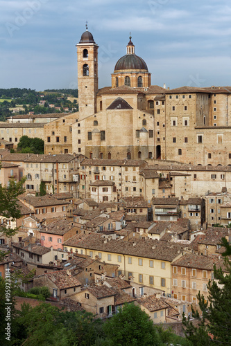 Old town of Urbino, Italy