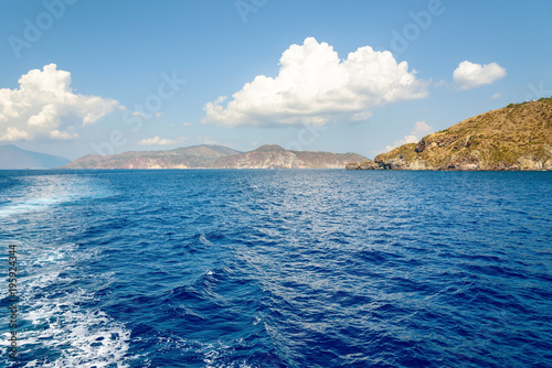 View of Aeolian Islands archipelago © mkos83