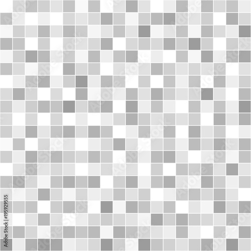 Square pattern. Seamless vector tile background