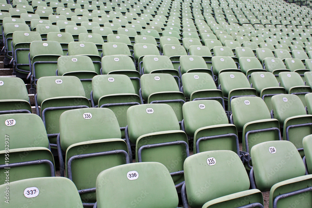 Naklejka premium Bregenz. Austria 2018. Theater seats background
