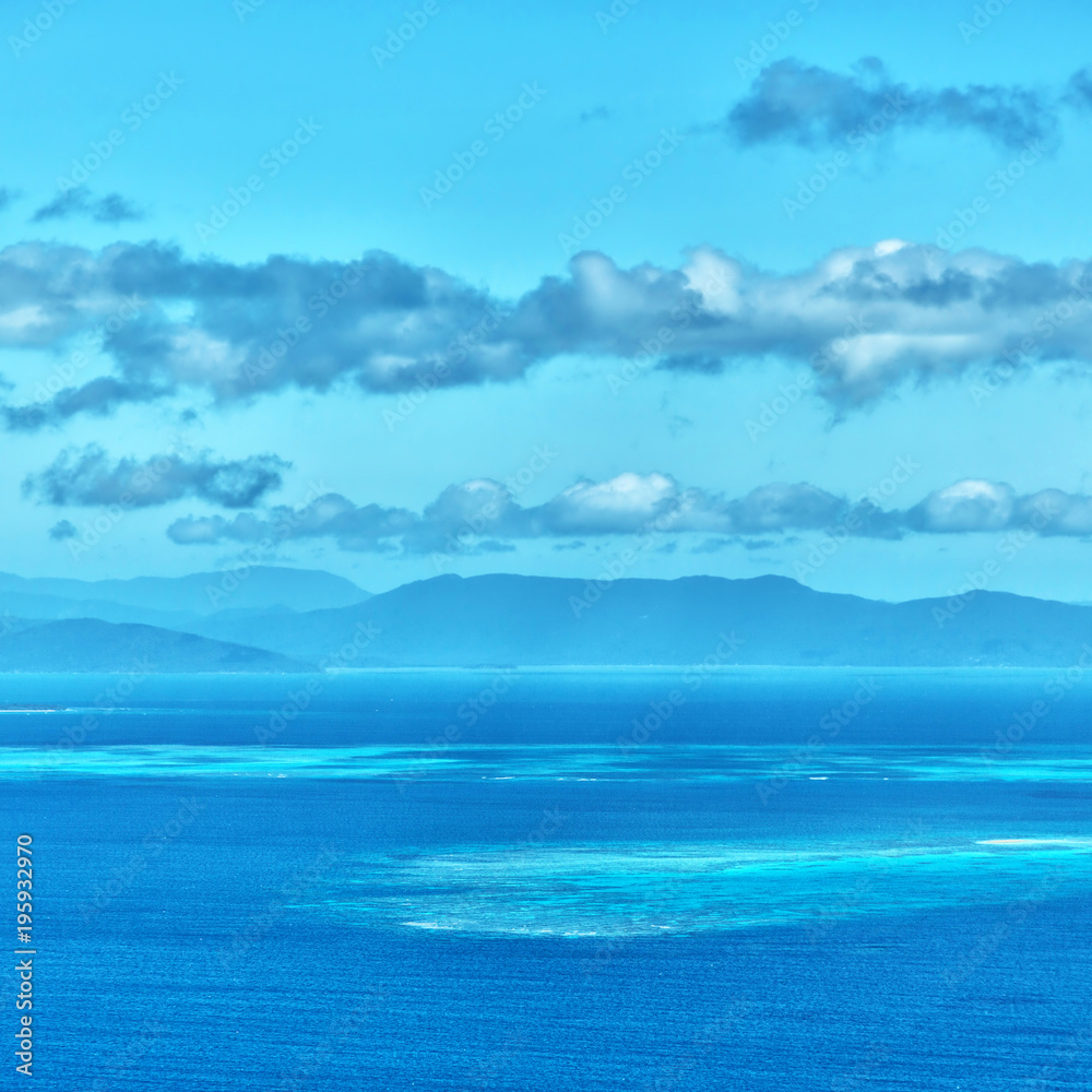 the great reef from the high the great reef from the high