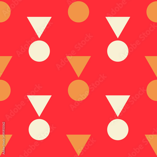 Fit to center seamless pattern. Strict line geometric pattern for your design.