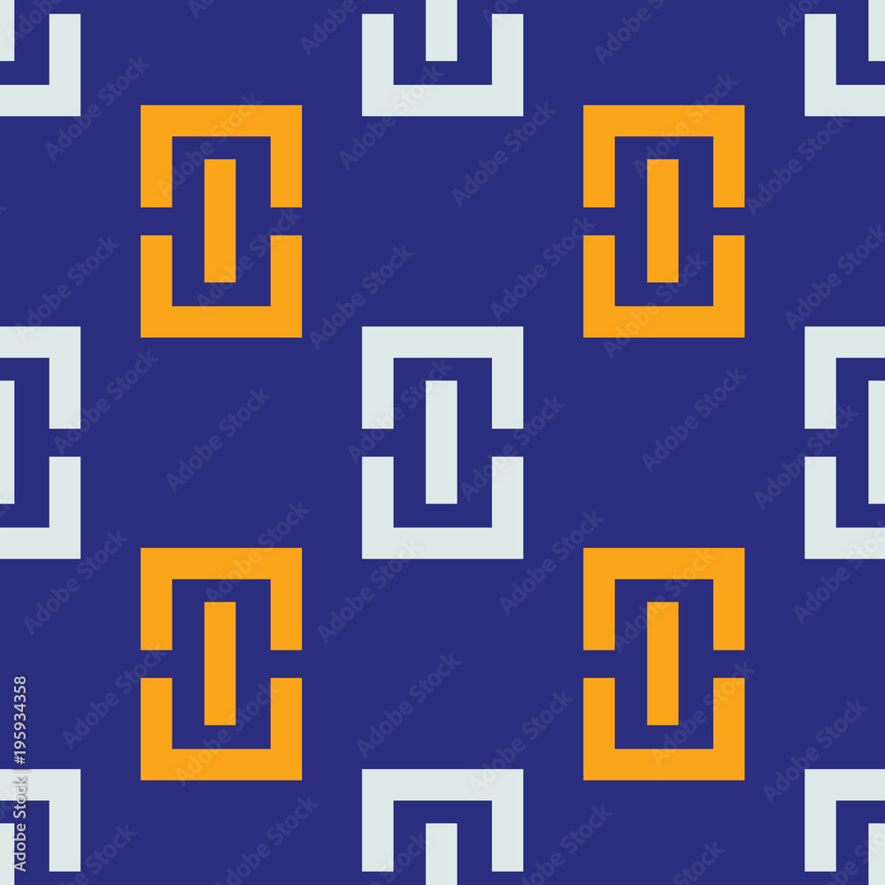Security box seamless pattern. Strict line geometric pattern for your design. Security box seamless pattern. Strict line geometric pattern for your design.
