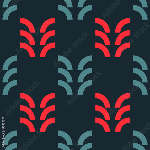 Harvest ripe seamless pattern. Strict line geometric pattern for your design.