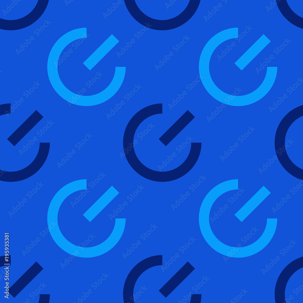 System power on seamless pattern. Strict line geometric pattern for your design. System power on seamless pattern. Strict line geometric pattern for your design.