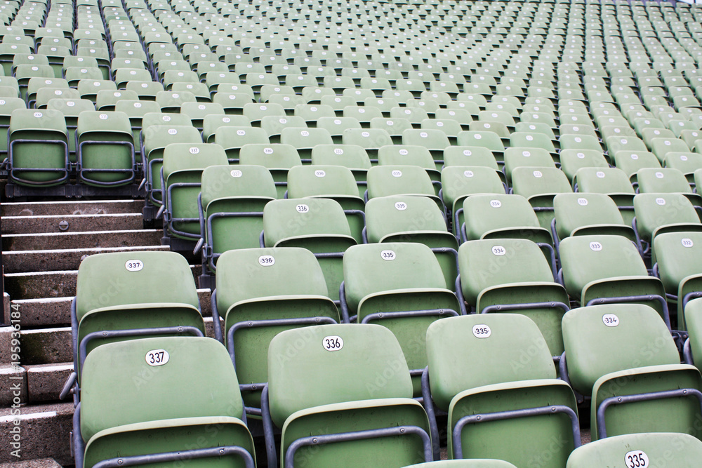 Naklejka premium Bregenz. Austria 2018. Theater seats background