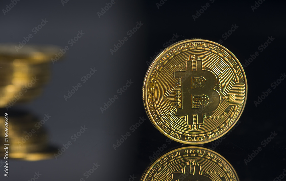 bitcoin with black background bitcoin with black background
