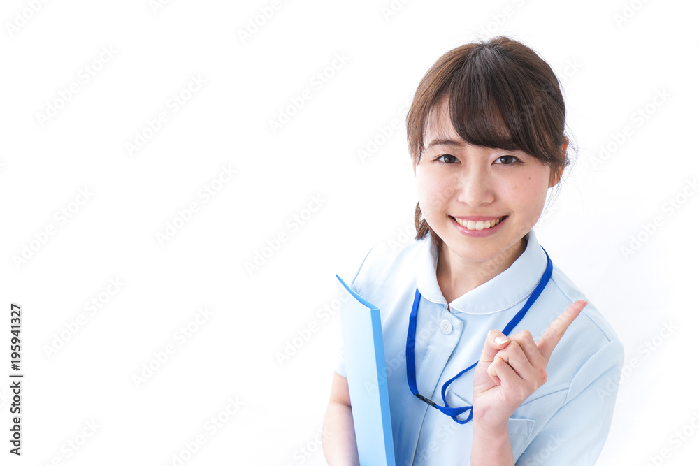 Smiling young nurse Smiling young nurse