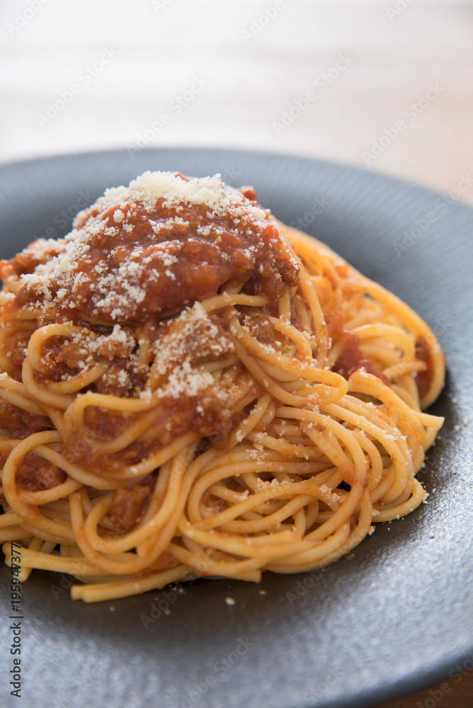 ミートソースパスタ ミートソースパスタ
