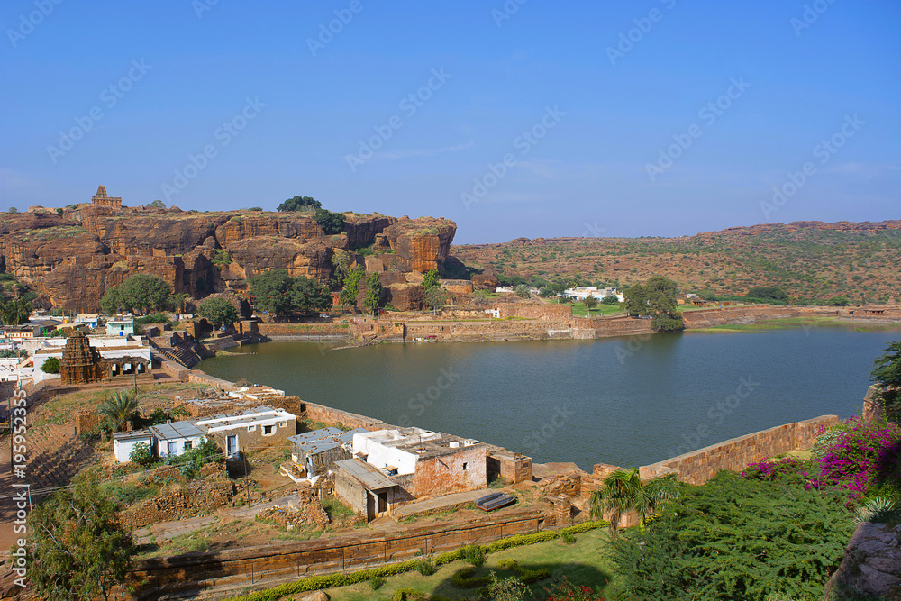 Agastya lake, Badami, Karnataka