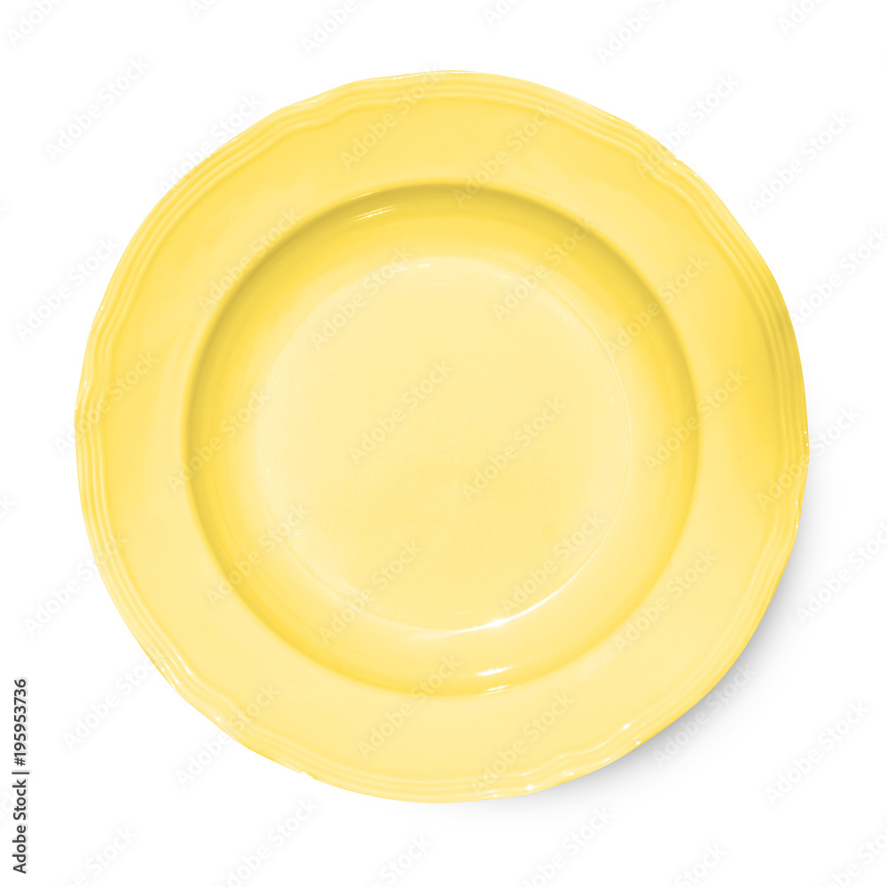plate isolated on white background. plate isolated on white background.