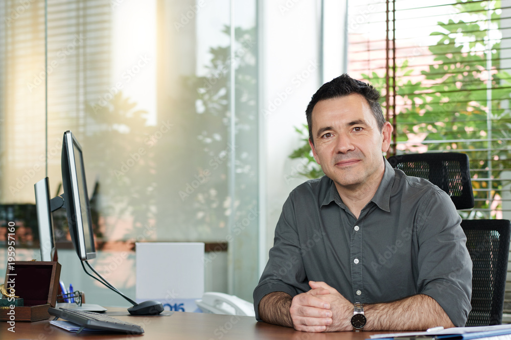 Fotografie Businessman at workplace