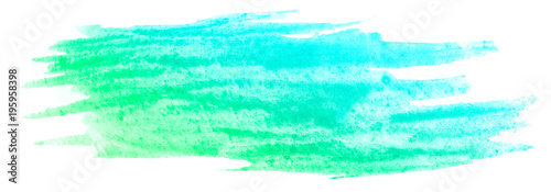 watercolor picture, stripes a lot of background. spot Green - Cyan Colors