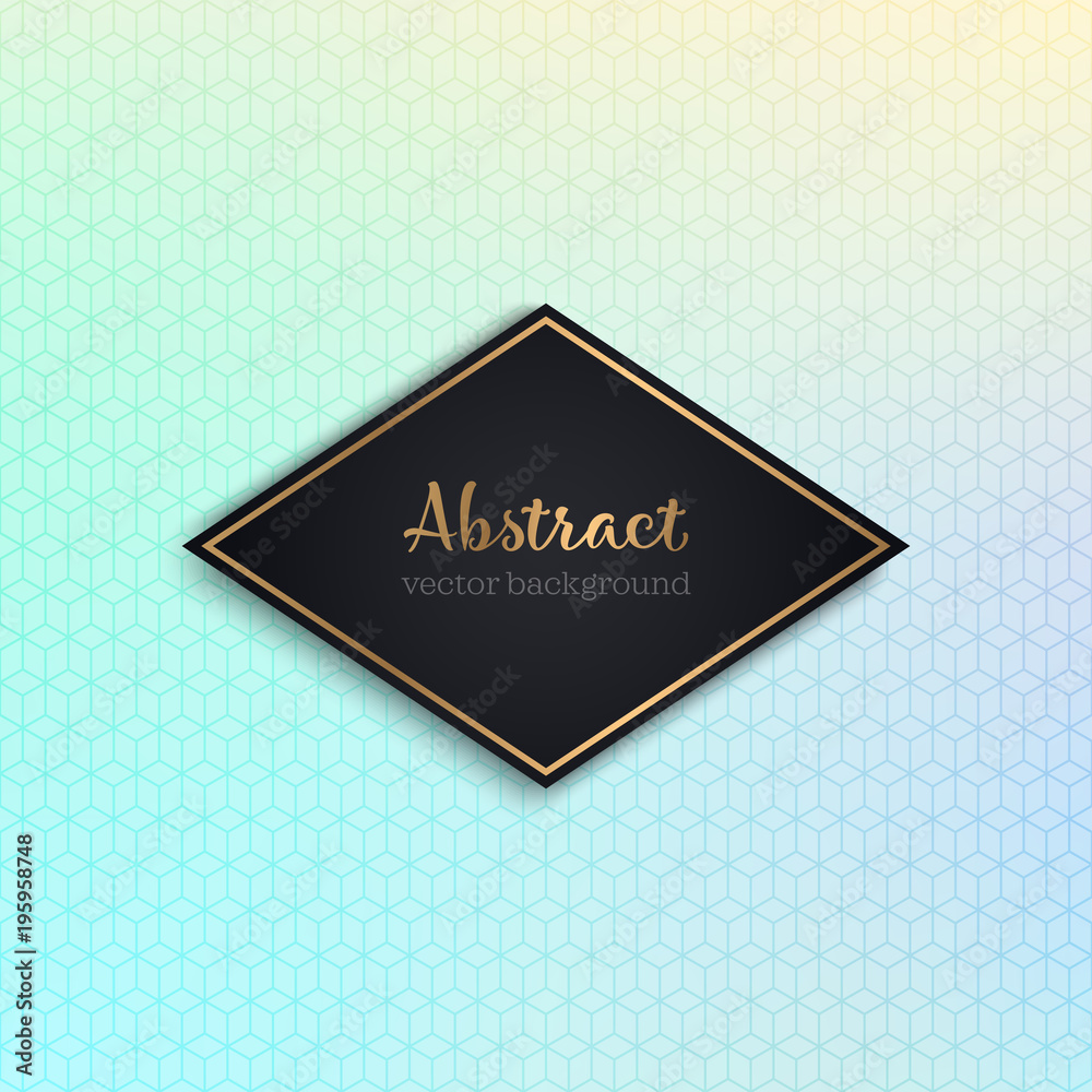 Abstract geometric pattern Abstract geometric pattern